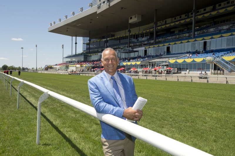 Jim Lawson at Woodbine (Michael Burns Photo)