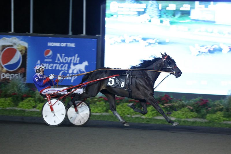 HP Mama B and Sylvain Filion winning a division of the Casual Breeze on September 3. 