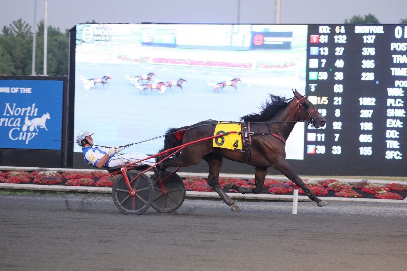 Lukes Bar winning the Millard Farms Series final on August 4 at Woodbine Mohawk Park. 