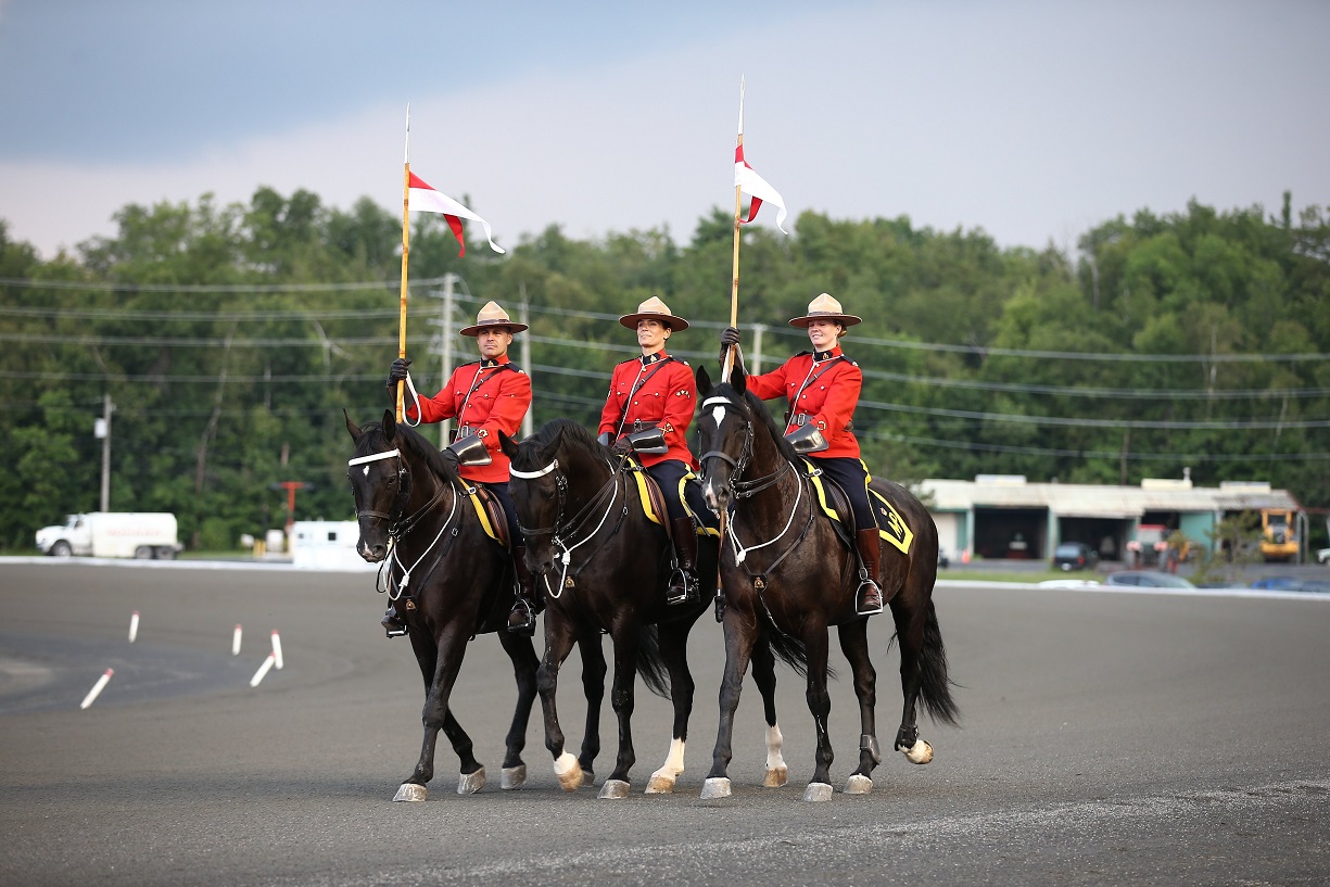 RCMP Musical Ride At Woodbine Mohawk Park