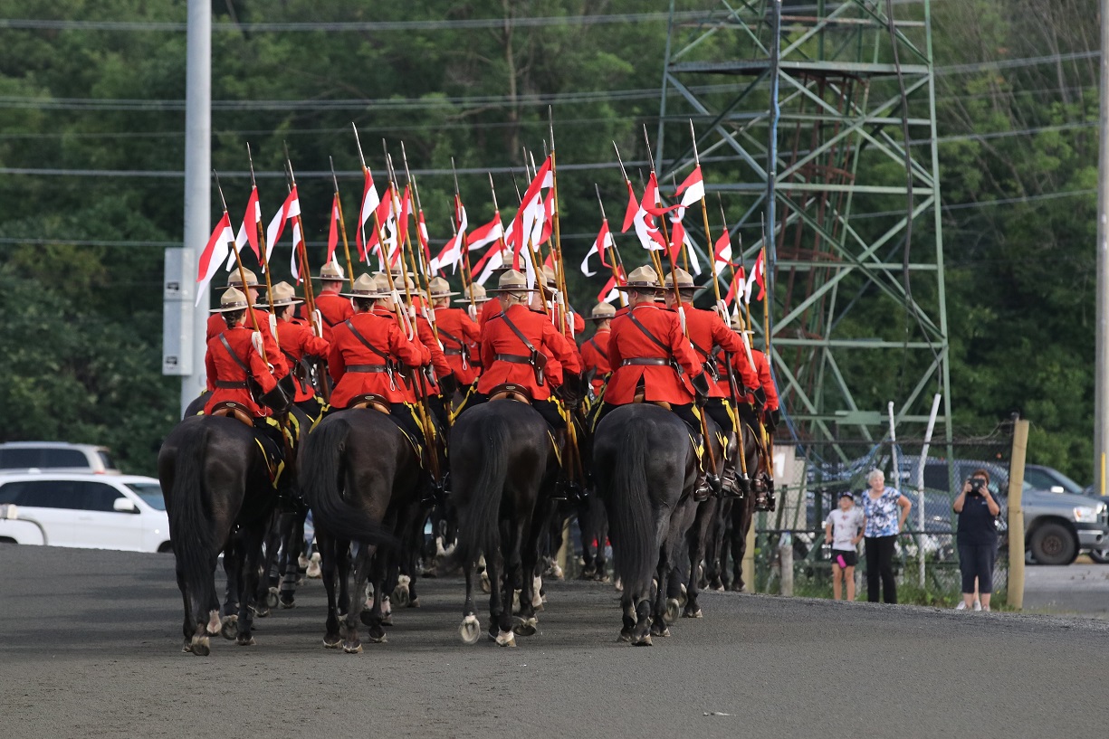 RCMP Musical Ride At Woodbine Mohawk Park