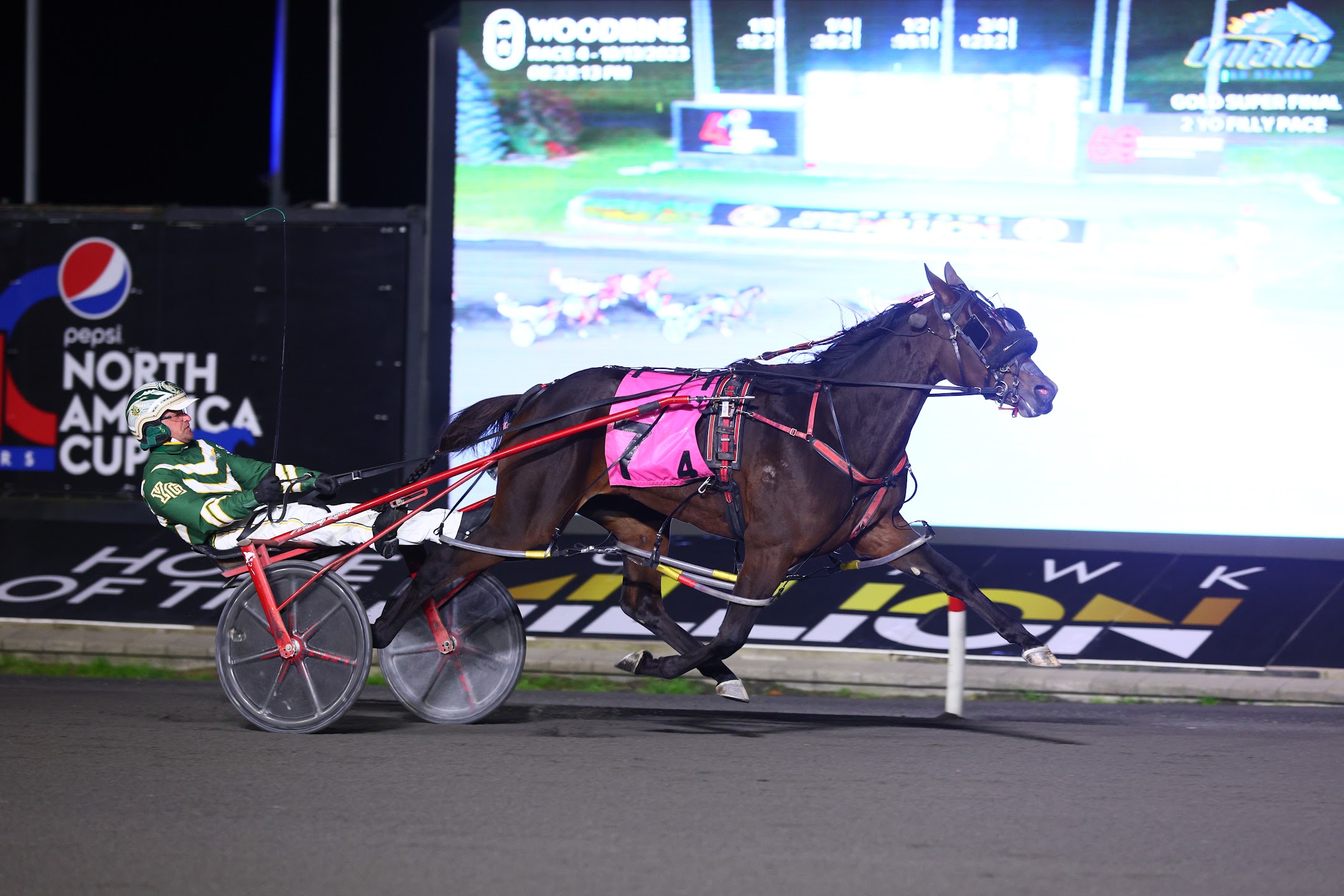 Pass Line winning the OSS Super Final on October 13, 2023. (New Image Media)