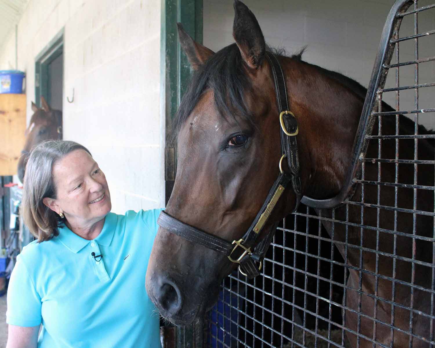 Janis Maine with Race Club star, Dhani