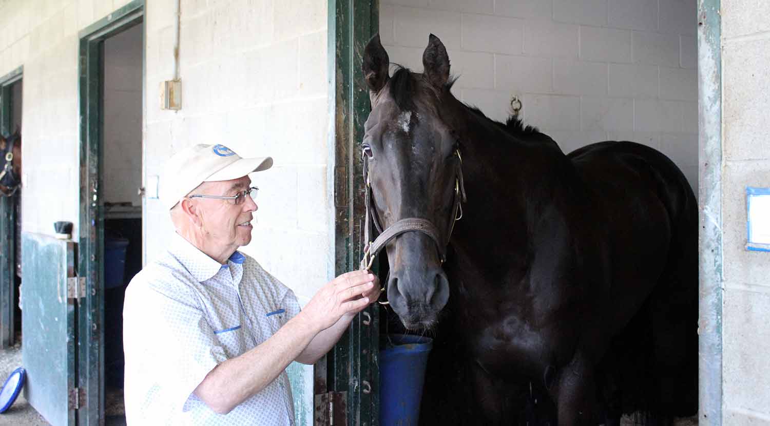 Reade Baker with Race Club champ, Absolute... (Keith McCalmont Photo)